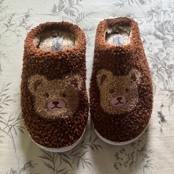 Teddy Bear Slippers - Picture 1 of 1